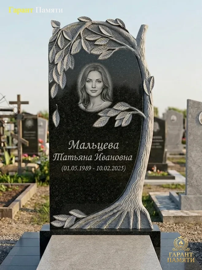 Памятник из гранита Ясень 25