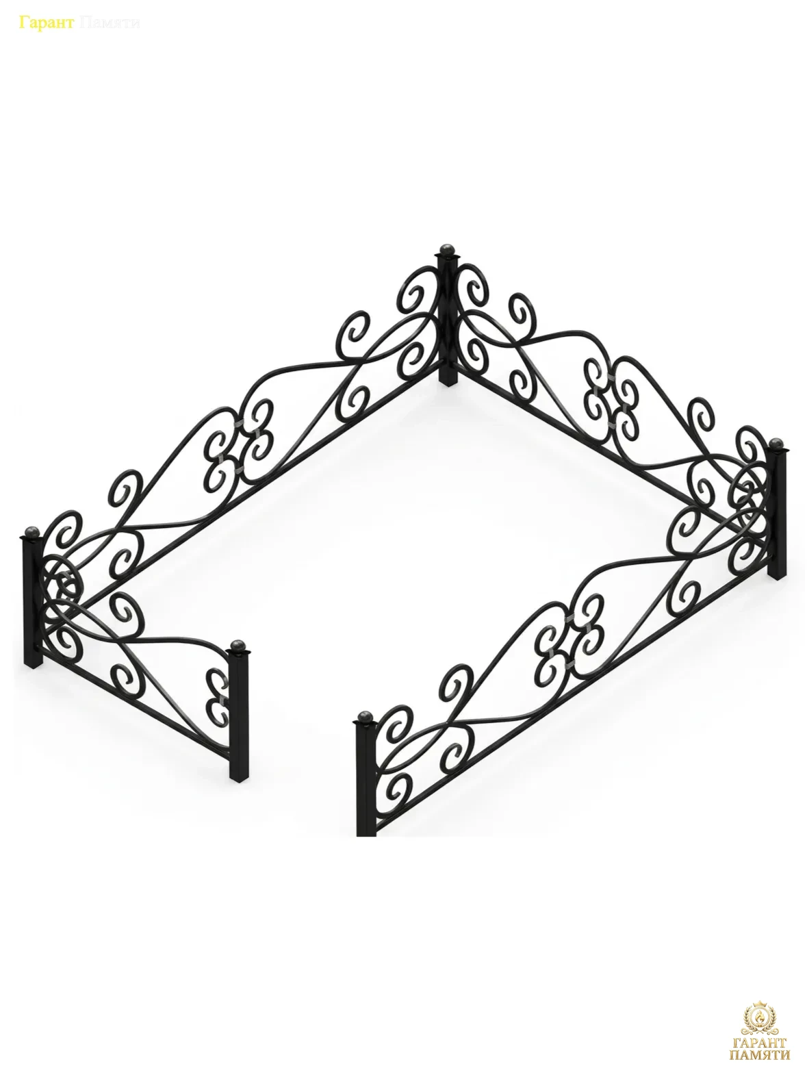 Кованая ограда Плетение